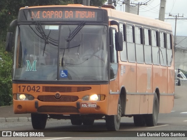 Expresso Azul 17042 na cidade de Pinhais, Paraná, Brasil, por Luis Daniel Dos Santos. Número da foto: #7677571.