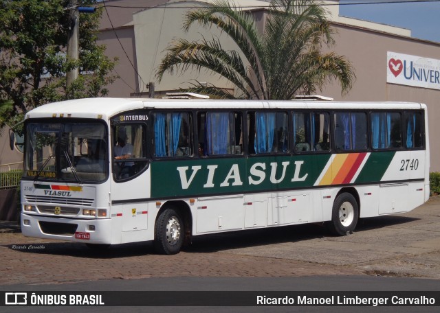 Viasul - Auto Viação Venâncio Aires 2740 na cidade de Venâncio Aires, Rio Grande do Sul, Brasil, por Ricardo Manoel Limberger Carvalho. Número da foto: #7680297.