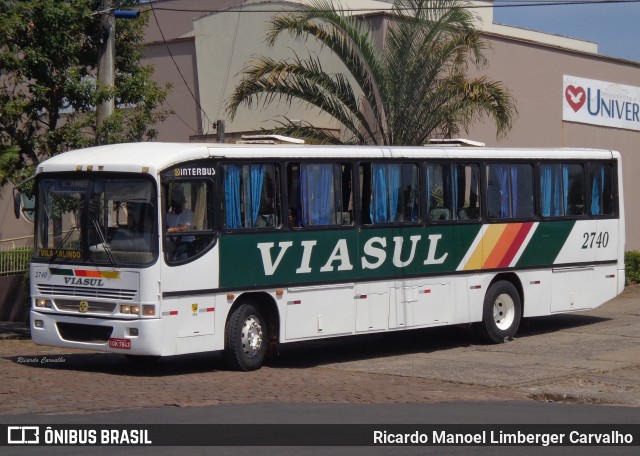 Viasul - Auto Viação Venâncio Aires 2740 na cidade de Venâncio Aires, Rio Grande do Sul, Brasil, por Ricardo Manoel Limberger Carvalho. ID da foto: 7680297.