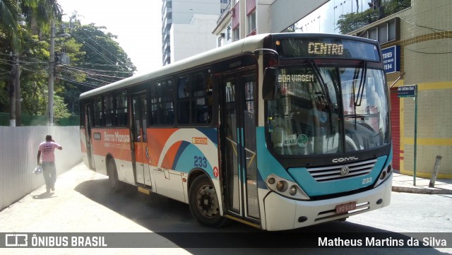 Triecon 233 na cidade de Barra Mansa, Rio de Janeiro, Brasil, por Matheus Martins da Silva. Número da foto: #7680007.