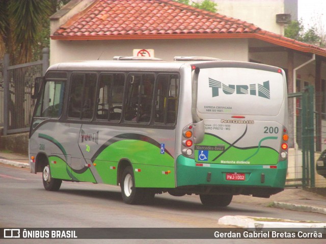 Turin Transportes 200 na cidade de Ouro Preto, Minas Gerais, Brasil, por Gerdan Gabriel Bretas Corrêa. Número da foto: #7678575.