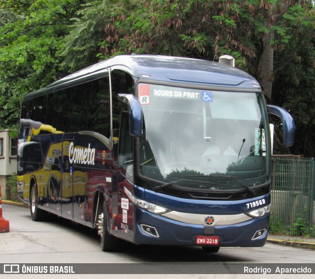 Viação Cometa 719569 na cidade de São Paulo, São Paulo, Brasil, por Rodrigo  Aparecido. Número da foto: #7680135.