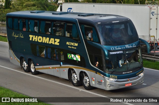 Transportes Thomaz 1201 na cidade de Santa Isabel, São Paulo, Brasil, por Rudnei Aparecido da Silva. Número da foto: #7678399.