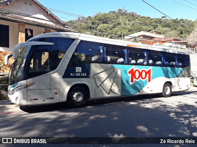 Auto Viação 1001 RJ 108.322 na cidade de Petrópolis, Rio de Janeiro, Brasil, por Zé Ricardo Reis. ID da foto: 7679299.