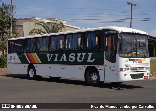 Viasul - Auto Viação Venâncio Aires 2740 na cidade de Venâncio Aires, Rio Grande do Sul, Brasil, por Ricardo Manoel Limberger Carvalho. Número da foto: #7680309.
