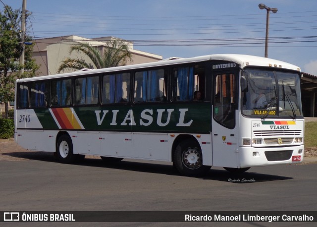 Viasul - Auto Viação Venâncio Aires 2740 na cidade de Venâncio Aires, Rio Grande do Sul, Brasil, por Ricardo Manoel Limberger Carvalho. ID da foto: 7680309.