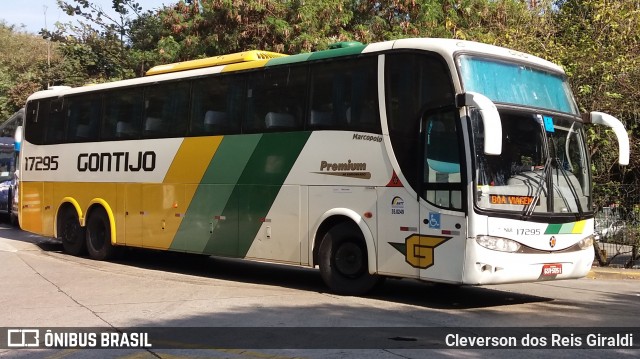 Empresa Gontijo de Transportes 17295 na cidade de São Paulo, São Paulo, Brasil, por Cleverson dos Reis Giraldi. ID da foto: 7680082.