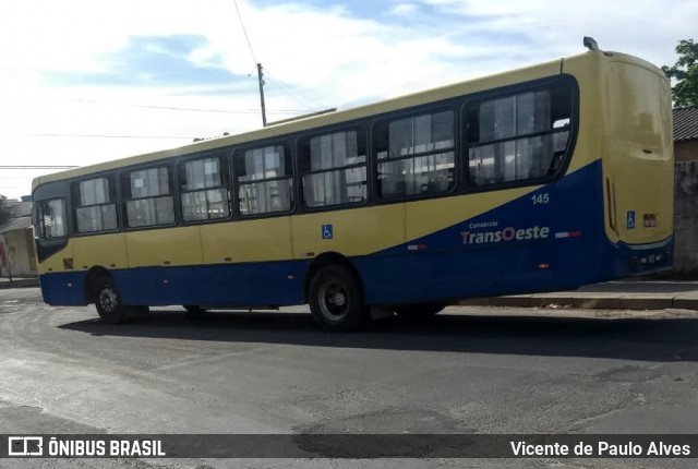 Trancid - Transporte Cidade de Divinópolis 145 na cidade de Divinópolis, Minas Gerais, Brasil, por Vicente de Paulo Alves. Número da foto: #7681253.