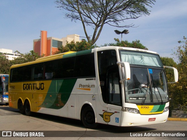 Empresa Gontijo de Transportes 11790 na cidade de São Paulo, São Paulo, Brasil, por Lucas Adriano Bernardino. ID da foto: 7789911.