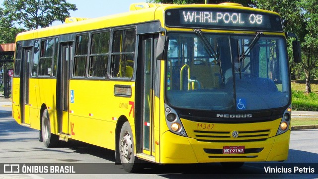 Gidion Transporte e Turismo 11347 na cidade de Joinville, Santa Catarina, Brasil, por Vinicius Petris. Número da foto: #7787916.