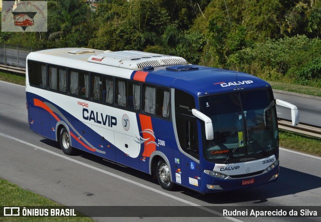 Viação Calvip 3300 na cidade de Santa Isabel, São Paulo, Brasil, por Rudnei Aparecido da Silva. Número da foto: #7788642.