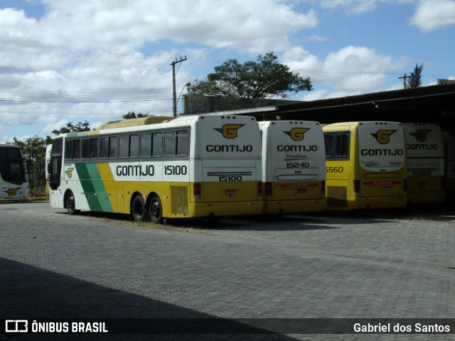 Empresa Gontijo de Transportes 15100 na cidade de Contagem, Minas Gerais, Brasil, por Gabriel dos Santos. ID da foto: 7788563.