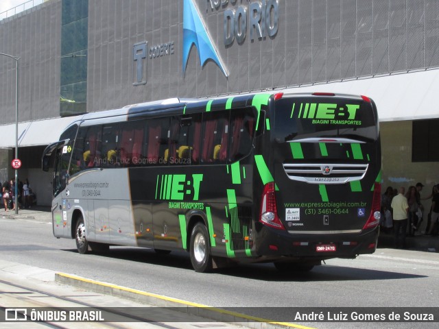 EBT - Expresso Biagini Transportes 2470 na cidade de Rio de Janeiro, Rio de Janeiro, Brasil, por André Luiz Gomes de Souza. Número da foto: #7788654.