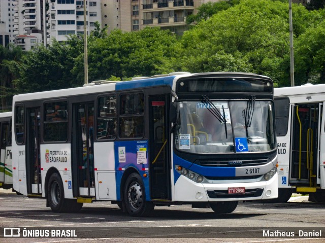 Transcooper > Norte Buss 2 6107 na cidade de São Paulo, São Paulo, Brasil, por Matheus  Daniel. Número da foto: #7788273.