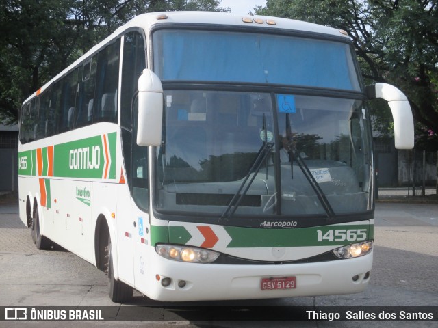 Empresa Gontijo de Transportes 14565 na cidade de São Paulo, São Paulo, Brasil, por Thiago  Salles dos Santos. ID da foto: 7788232.