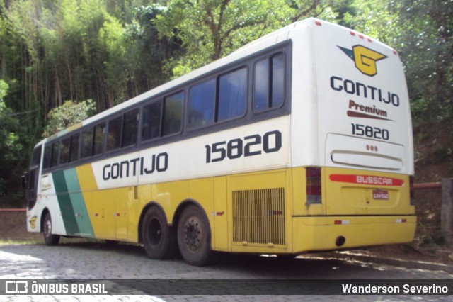 Empresa Gontijo de Transportes 15820 na cidade de Belo Horizonte, Minas Gerais, Brasil, por Wanderson Severino. ID da foto: 7789574.