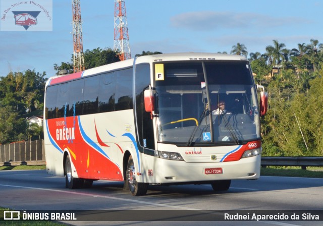 Grécia Turismo 693 na cidade de Santa Isabel, São Paulo, Brasil, por Rudnei Aparecido da Silva. Número da foto: #7788656.