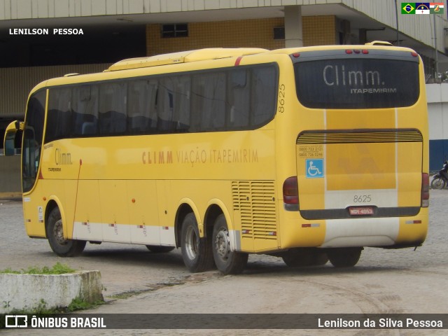 Viação Itapemirim 8625 na cidade de Caruaru, Pernambuco, Brasil, por Lenilson da Silva Pessoa. ID da foto: 7789013.