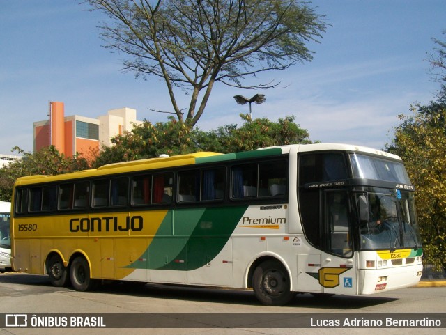 Empresa Gontijo de Transportes 15580 na cidade de São Paulo, São Paulo, Brasil, por Lucas Adriano Bernardino. ID da foto: 7789944.