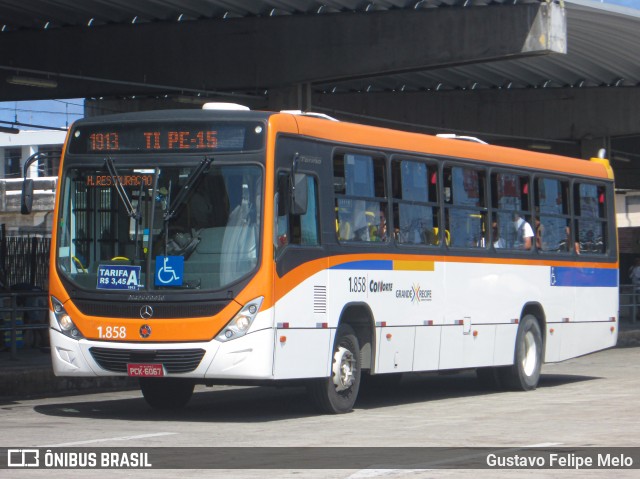 Rodotur Turismo 1.858 na cidade de Recife, Pernambuco, Brasil, por Gustavo Felipe Melo. ID da foto: 7788612.