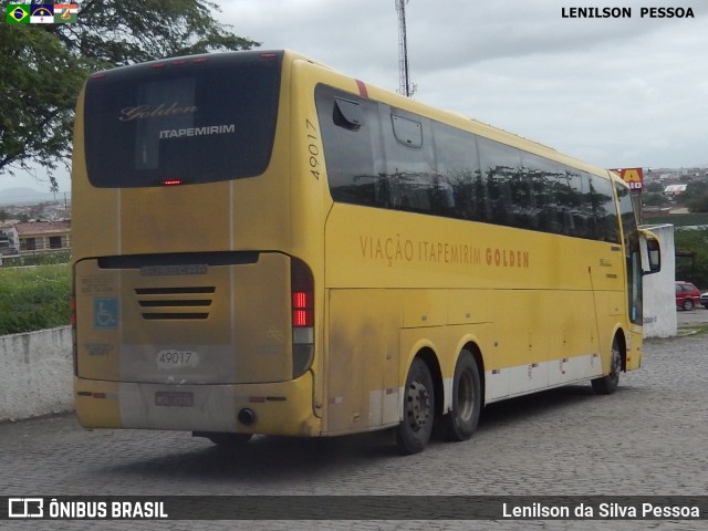 Viação Itapemirim 49017 na cidade de Caruaru, Pernambuco, Brasil, por Lenilson da Silva Pessoa. Número da foto: #7789008.