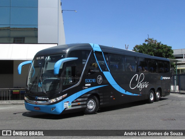 Empresa de Ônibus Nossa Senhora da Penha 53016 na cidade de Rio de Janeiro, Rio de Janeiro, Brasil, por André Luiz Gomes de Souza. ID da foto: 7789167.