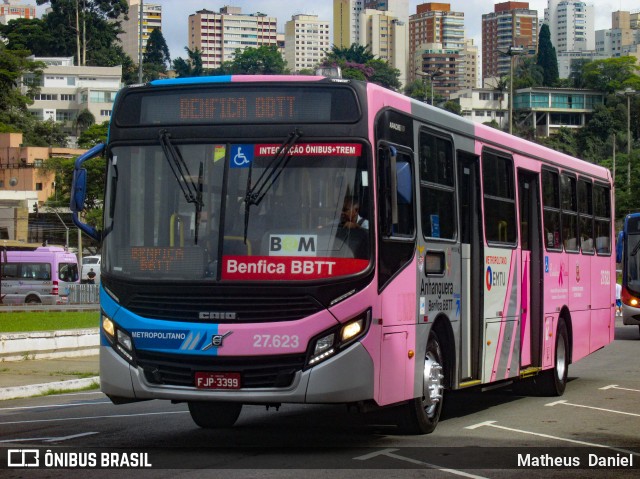 BBTT - Benfica Barueri Transporte e Turismo 27.623 na cidade de São Paulo, São Paulo, Brasil, por Matheus  Daniel. Número da foto: #7787424.