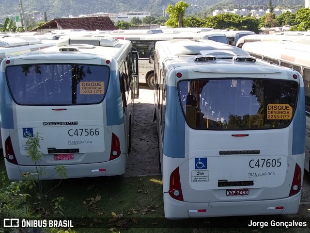 Viação Redentor C47605 na cidade de Rio de Janeiro, Rio de Janeiro, Brasil, por Jorge Gonçalves. Número da foto: #7788081.
