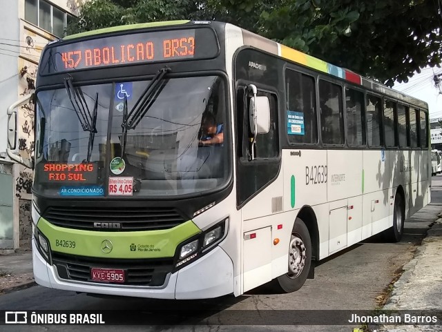 Viação Acari B42639 na cidade de Rio de Janeiro, Rio de Janeiro, Brasil, por Jhonathan Barros. Número da foto: #7786890.