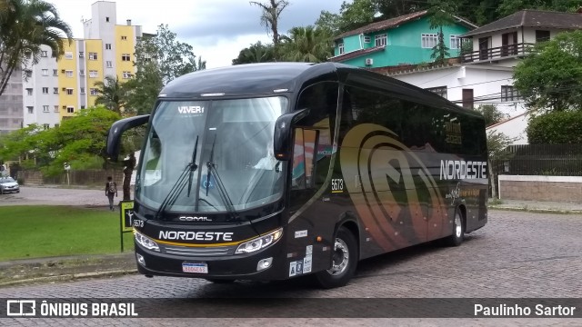 Expresso Nordeste 5673 na cidade de Joinville, Santa Catarina, Brasil, por Paulinho Sartor. ID da foto: 7789561.