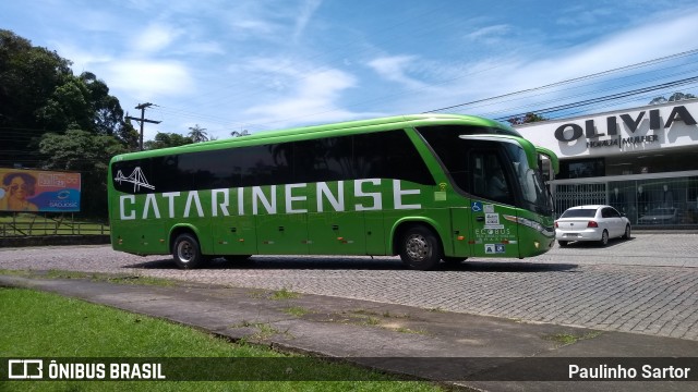 Auto Viação Catarinense 3378 na cidade de Joinville, Santa Catarina, Brasil, por Paulinho Sartor. Número da foto: #7789046.