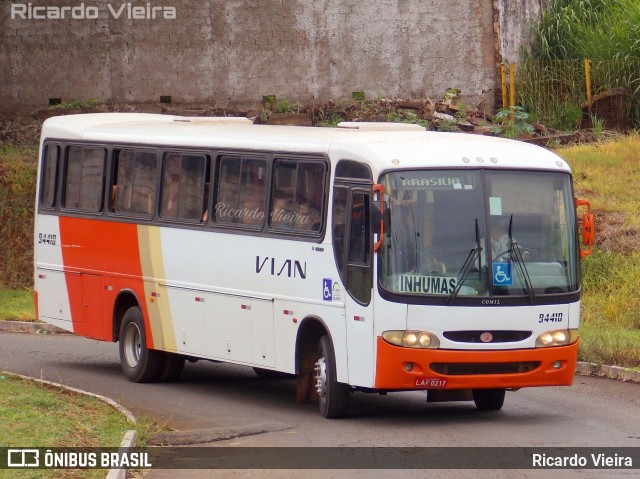 VIAN - Viação Anapolina 94410 na cidade de Anápolis, Goiás, Brasil, por Ricardo Vieira. Número da foto: #7684534.