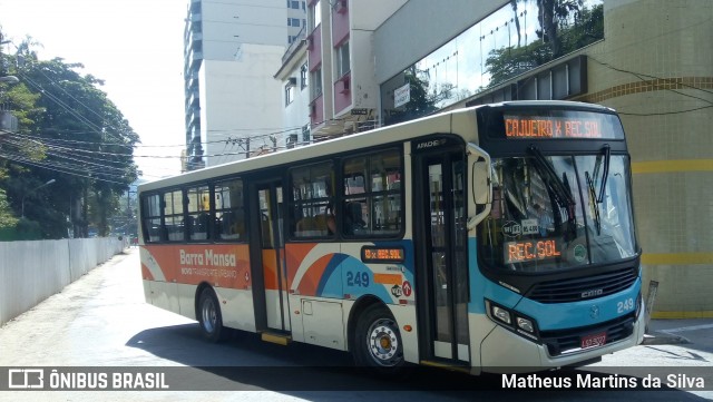 Triecon 249 na cidade de Barra Mansa, Rio de Janeiro, Brasil, por Matheus Martins da Silva. Número da foto: #7685865.