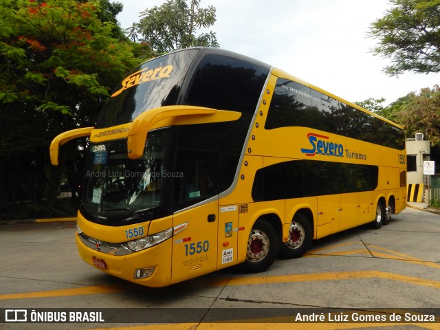 Severo Turismo 1550 na cidade de São Paulo, São Paulo, Brasil, por André Luiz Gomes de Souza. ID da foto: 7685741.