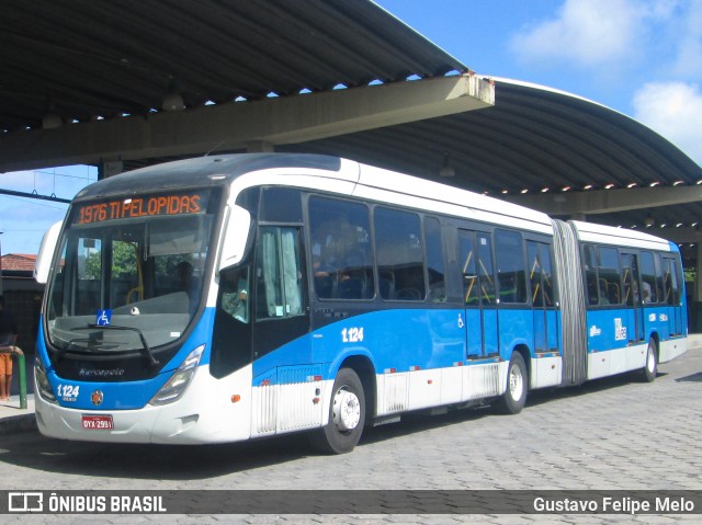 Cidade Alta Transportes 1.124 na cidade de Olinda, Pernambuco, Brasil, por Gustavo Felipe Melo. ID da foto: 7682282.