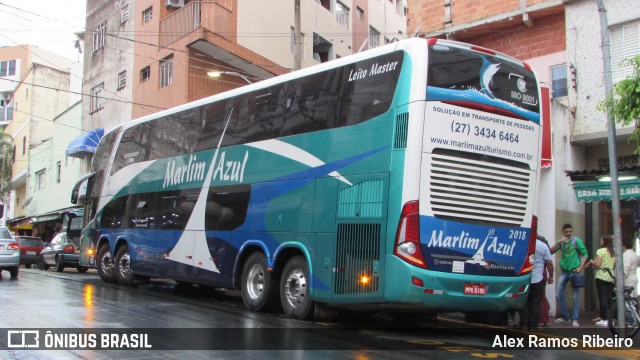 Marlim Azul Turismo 2018 na cidade de Aparecida, São Paulo, Brasil, por Alex Ramos Ribeiro. ID da foto: 7685644.