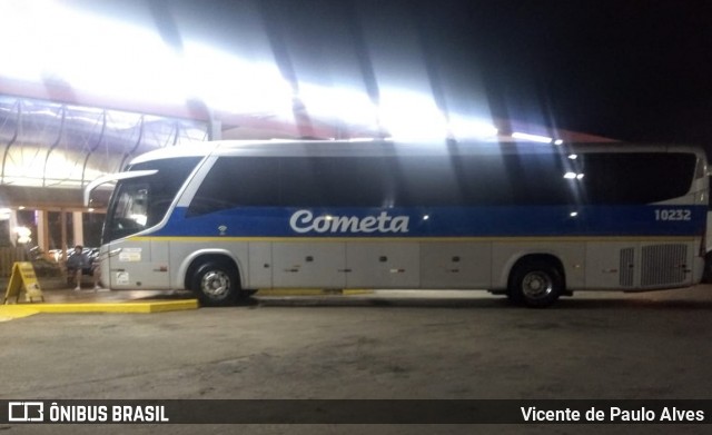 Viação Cometa 10232 na cidade de Ribeirão Vermelho, Minas Gerais, Brasil, por Vicente de Paulo Alves. Número da foto: #7685706.