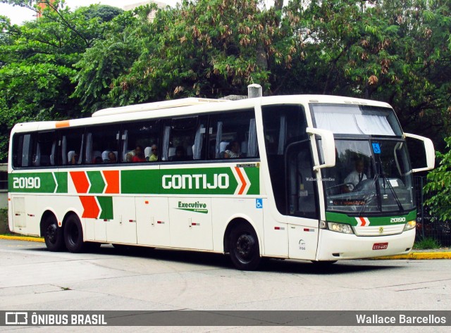 Empresa Gontijo de Transportes 20190 na cidade de São Paulo, São Paulo, Brasil, por Wallace Barcellos. ID da foto: 7685252.