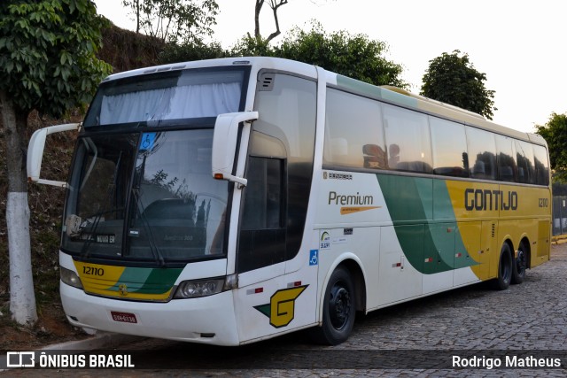 Empresa Gontijo de Transportes 12110 na cidade de João Monlevade, Minas Gerais, Brasil, por Rodrigo Matheus. ID da foto: 7685890.