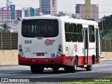 Empresa de Ônibus Pássaro Marron 3005 na cidade de Aparecida, São Paulo, Brasil, por Luiz Krolman. Número da foto: #7684514.