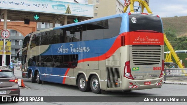 Arca Turismo 5092 na cidade de Aparecida, São Paulo, Brasil, por Alex Ramos Ribeiro. Número da foto: #7690401.
