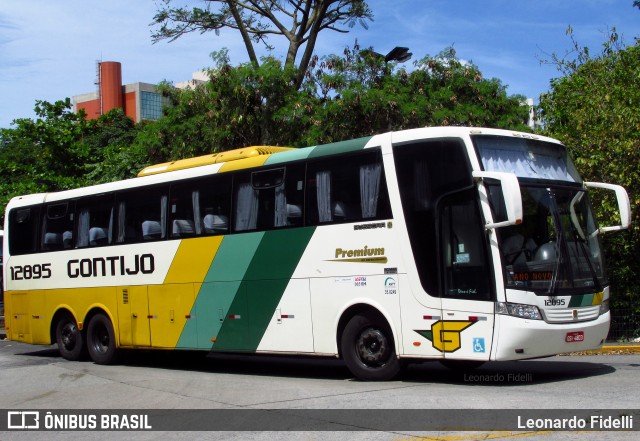 Empresa Gontijo de Transportes 12895 na cidade de São Paulo, São Paulo, Brasil, por Leonardo Fidelli. Número da foto: #7689394.