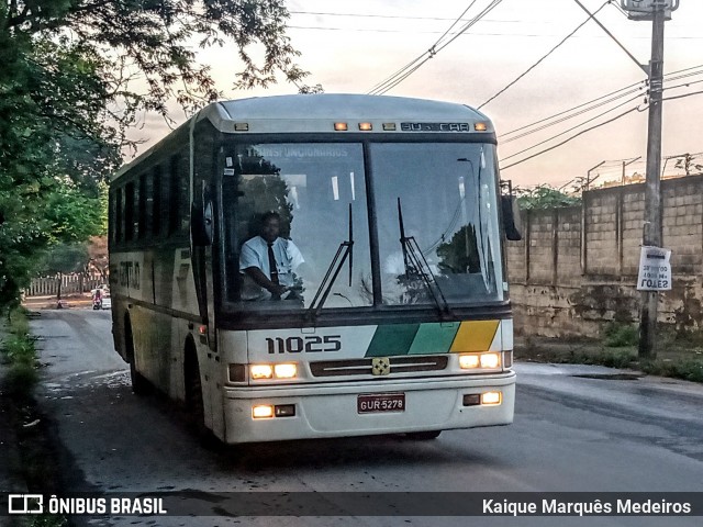 Empresa Gontijo de Transportes 11025 na cidade de Ribeirão das Neves, Minas Gerais, Brasil, por Kaique Marquês Medeiros . Número da foto: #7687711.