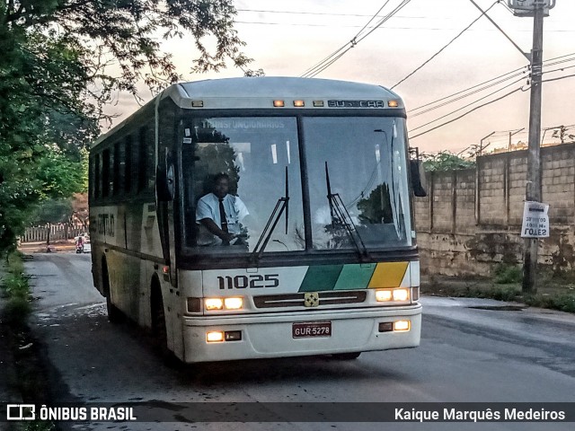 Empresa Gontijo de Transportes 11025 na cidade de Ribeirão das Neves, Minas Gerais, Brasil, por Kaique Marquês Medeiros . ID da foto: 7687711.