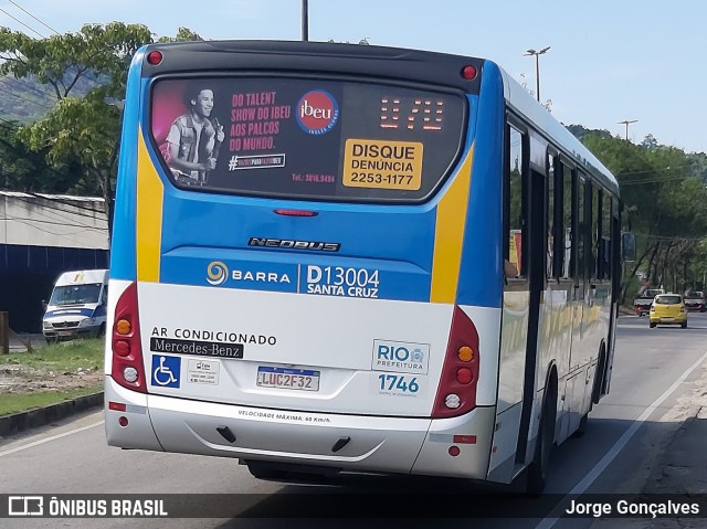 Transportes Barra D13004 na cidade de Rio de Janeiro, Rio de Janeiro, Brasil, por Jorge Gonçalves. ID da foto: 7689087.