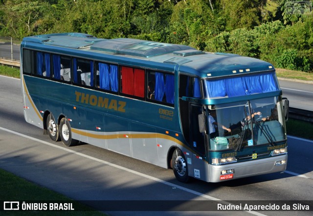 Transportes Thomaz 0102 na cidade de Santa Isabel, São Paulo, Brasil, por Rudnei Aparecido da Silva. ID da foto: 7686914.