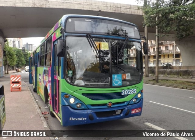 Viação Zurick 30282 na cidade de Belo Horizonte, Minas Gerais, Brasil, por Vicente de Paulo Alves. ID da foto: 7690012.