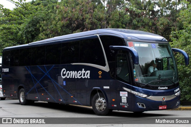 Viação Cometa 719558 na cidade de São Paulo, São Paulo, Brasil, por Matheus Souza. Número da foto: #7688452.