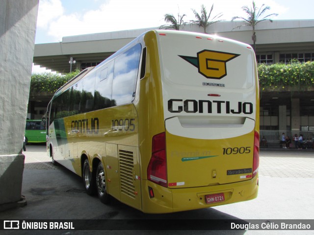 Empresa Gontijo de Transportes 10905 na cidade de Belo Horizonte, Minas Gerais, Brasil, por Douglas Célio Brandao. ID da foto: 7687395.