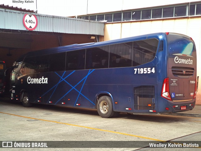 Viação Cometa 719554 na cidade de Sorocaba, São Paulo, Brasil, por Weslley Kelvin Batista. Número da foto: #7687973.